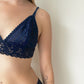 Bralette Azurita Azul Oscuro